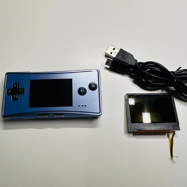 닌텐도 GBM 게임보이 미크로 블루 판매 (GBA, 게임보이, DSL)