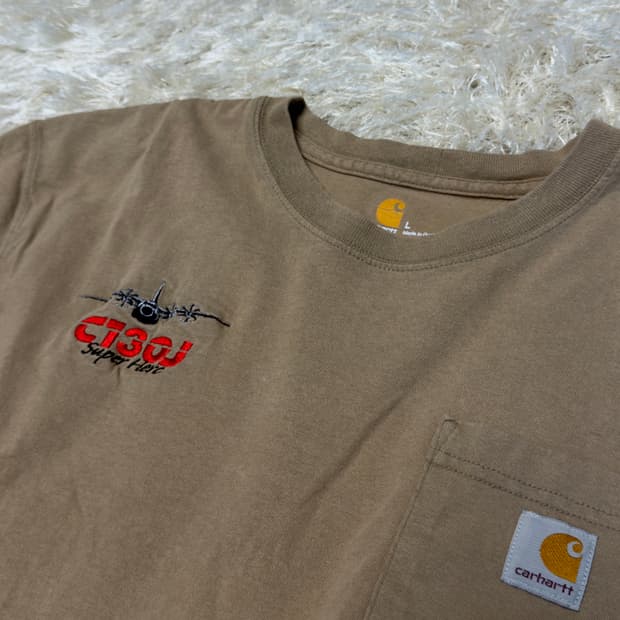 (희귀) 빈티지 칼하트 C-130J 슈퍼 허큘리스 티셔츠 L