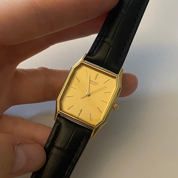 Seiko 세이코 골드 쿼츠