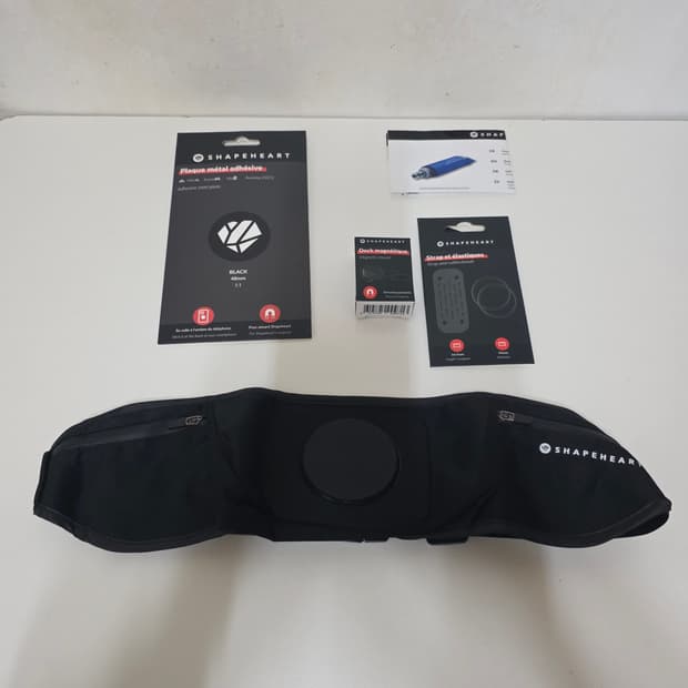 Shapeheart자석 슬리브 적용 유니섹스 스포츠 암밴드