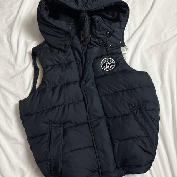 아베크롬비 조끼 패딩