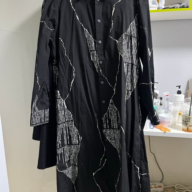 요지야마모토 Ground Y 롱 셔츠