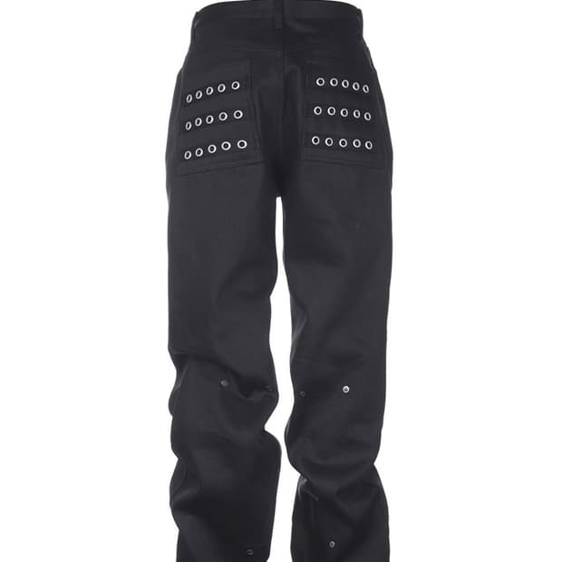 비엑세스 아일렛 바지 0사이즈