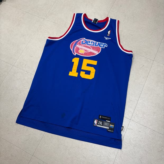리복 NBA 덴버 너게츠 앤서니 농구 져지