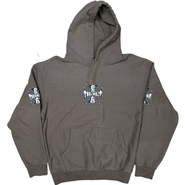 헤리티지플로스 알프레드  VTG IRON CROSS HOODIE / KH