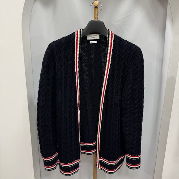 톰브라운 케이블 가디건 3사이즈 