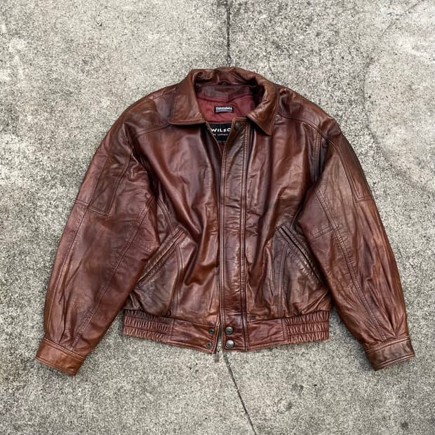 Wilsons Leather 가죽 봄버 자켓 (105)