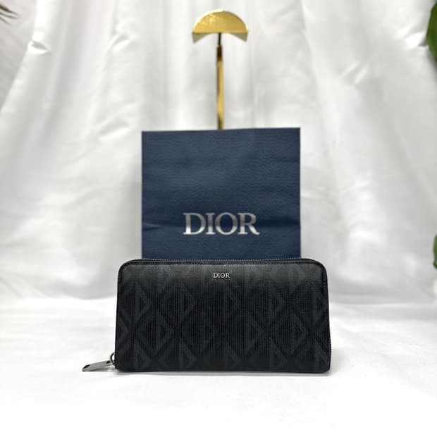 디올 CD 지퍼돌이 지갑