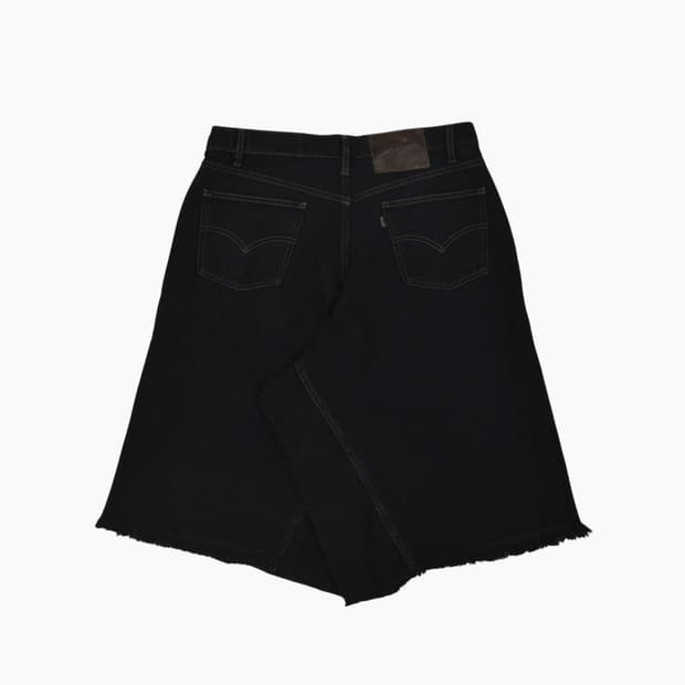 (30) wild cut jorts denim
