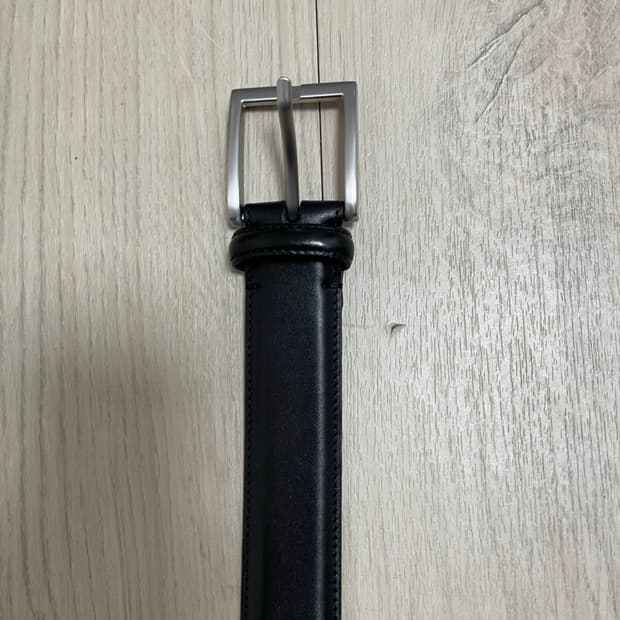 유니클로 검정 가죽 벨트