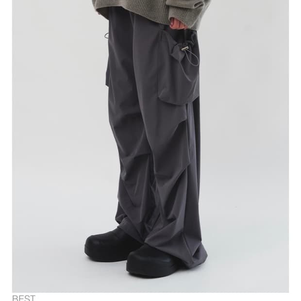 Peddle Pocket Pants 차콜