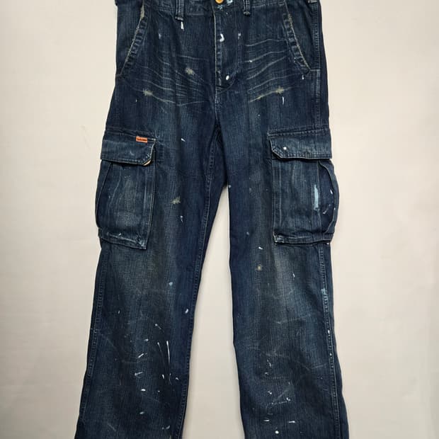 랄프로렌 데님 카고 바지 32/32