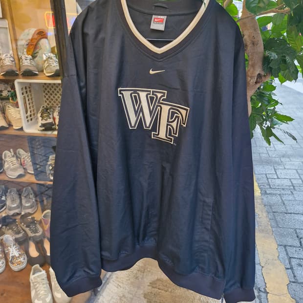 Z-62 나이키 센트럴 스워시 유니폼 웜업 져지 팀복 힙합
