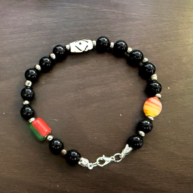 빈티지 팬던트 팔찌