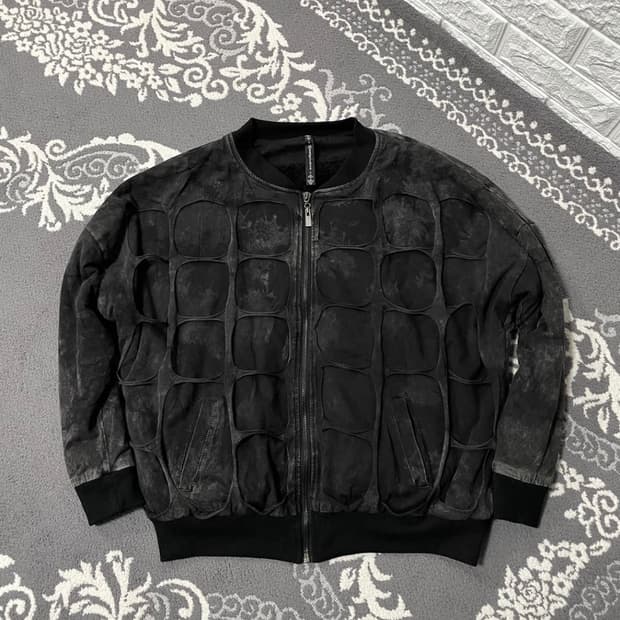 Ozz Croce 컷아웃 다잉 워시드 봄버