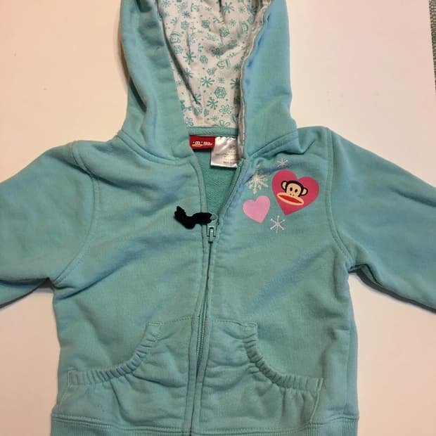 폴 프랭크 후드집업