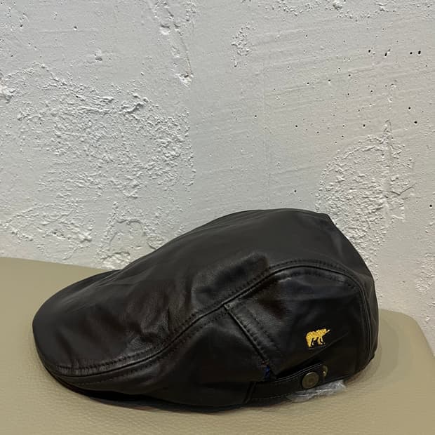 골든베어 양가죽 헌팅캡 