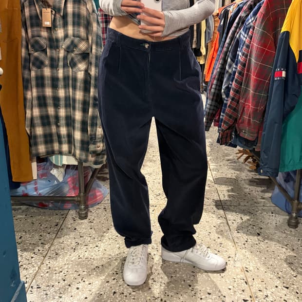 tommy Hilfiger 타미힐피거 코듀로이 와이드 팬츠
