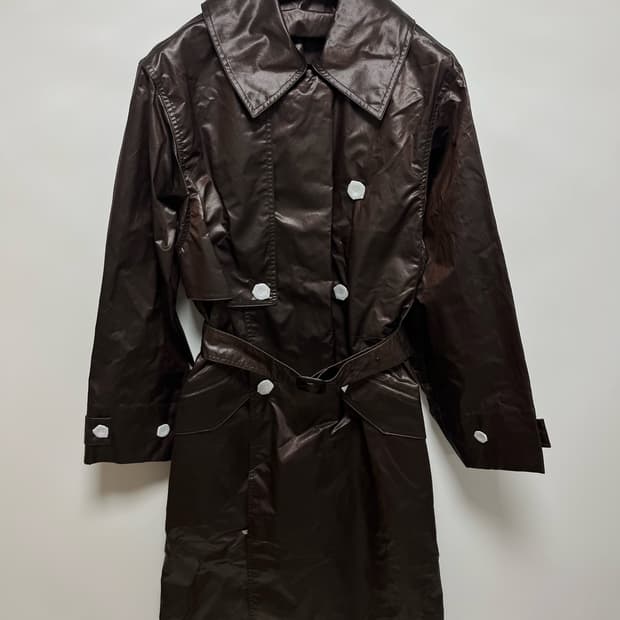 [32]르메르 25fw 트렌치 코트/다크 체리