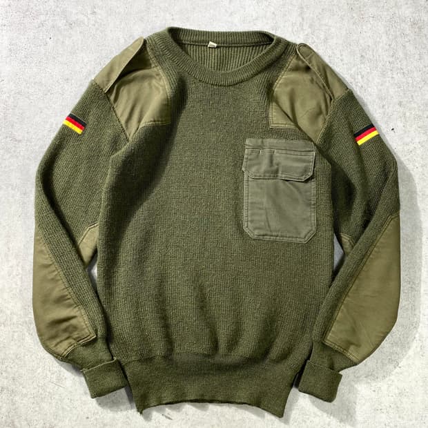[46] Vintage 독일군 밀리터리 코만도 니트