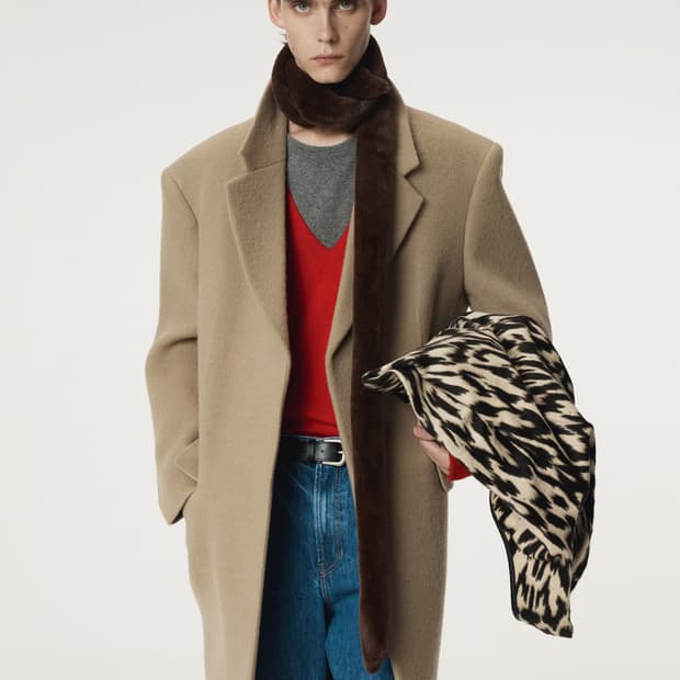 렉토 25FW 헤어리 울 싱글 코트