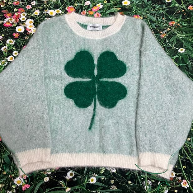 디스커버드 클로버 모헤어니트 3사이즈