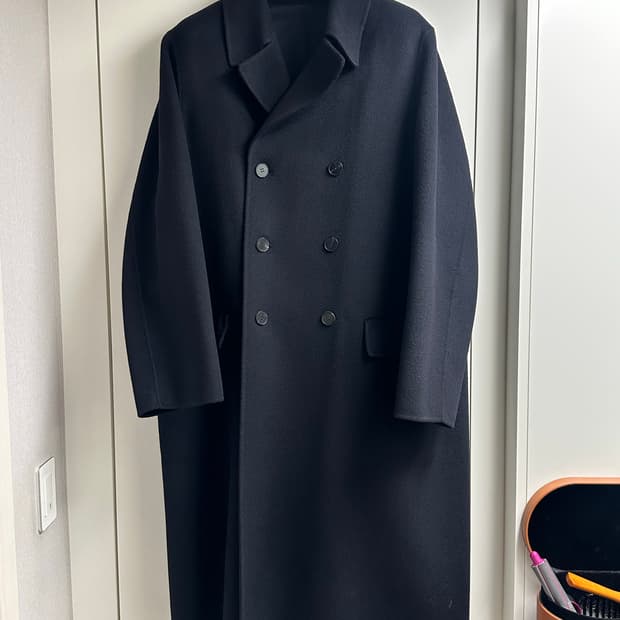 [52] 21fw 마마가리 봉코트 다크네이비