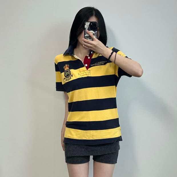 폴로 랄프로렌 치프키프 럭비 반팔 카라 티셔츠