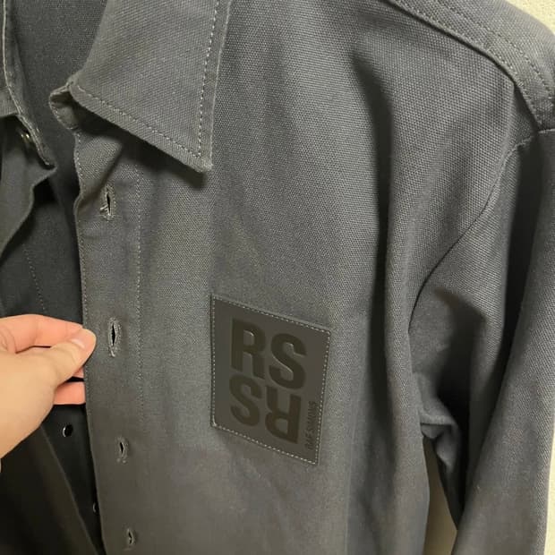 라프시몬스 데님셔츠 23ss M