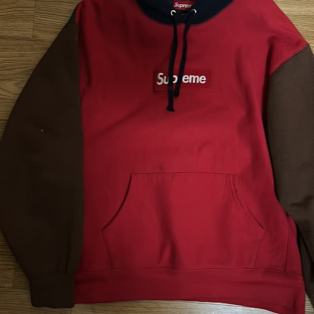 슈프림 박스로고 후드 멀티로고 M
