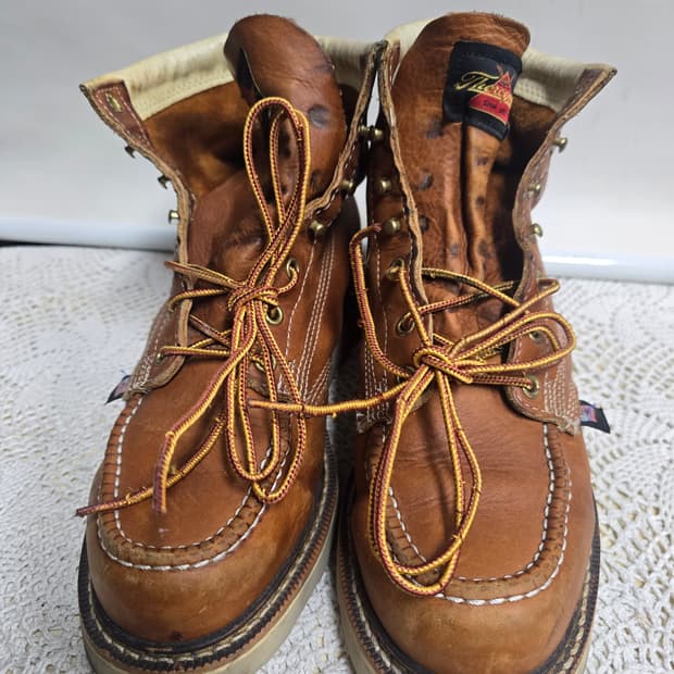 Thorogood 소로굿 워커 부츠 브라운 8 1/2(275)