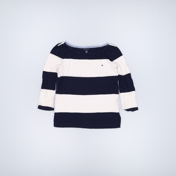 XS 타미힐피거 여성 스트라이프 7부티 0225H1