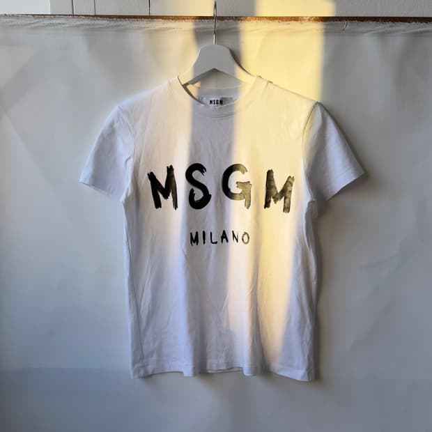 [MSGM] Graphic Tee – White