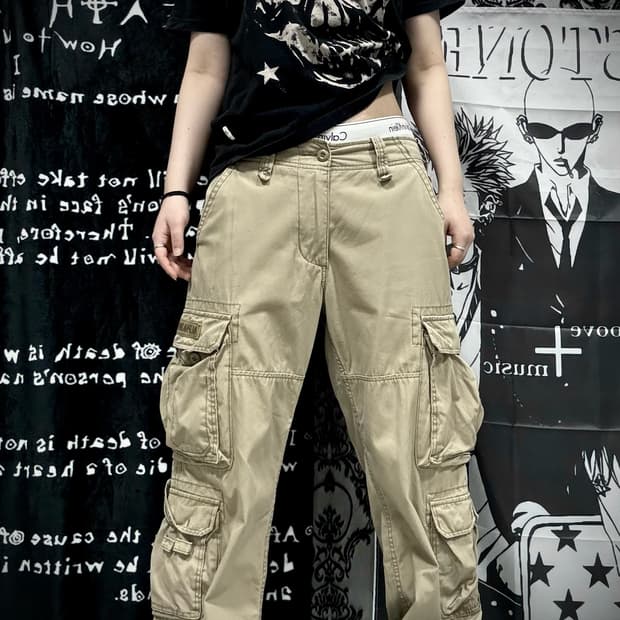 Y2k 카고팬츠