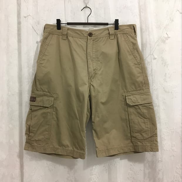 DICKIES beige cargo bermuda pants