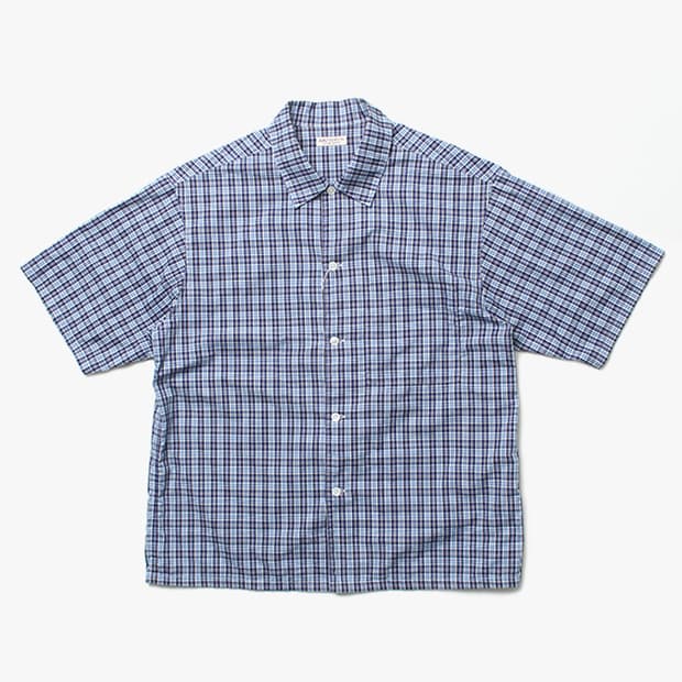  UNITED ARROWS "Check Half Shirts"