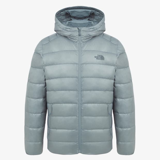 [XL] 노스페이스 마티에 다운 후디 경량패딩 라이트 그레이