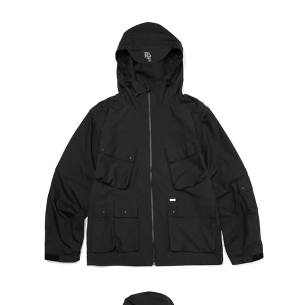 페치 선데이 바람막이 블랙 fetch sunday M