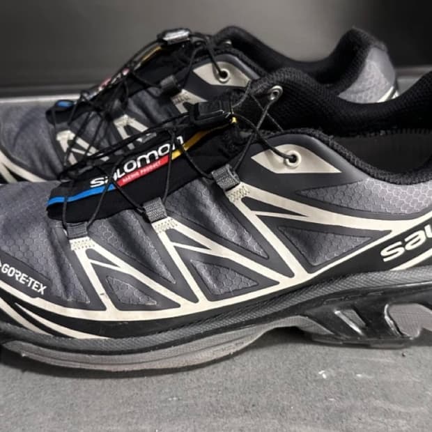 살로몬 XT-6 고어텍스 블랙 에보니 280
