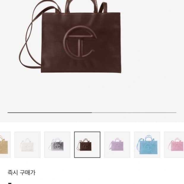 텔파 미디움 토트백 브라운