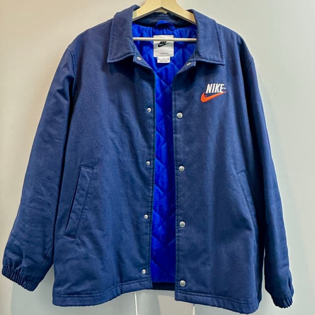 나이키 NSW 트렌드 WC 1 코치 재킷 (네이비, XL)
