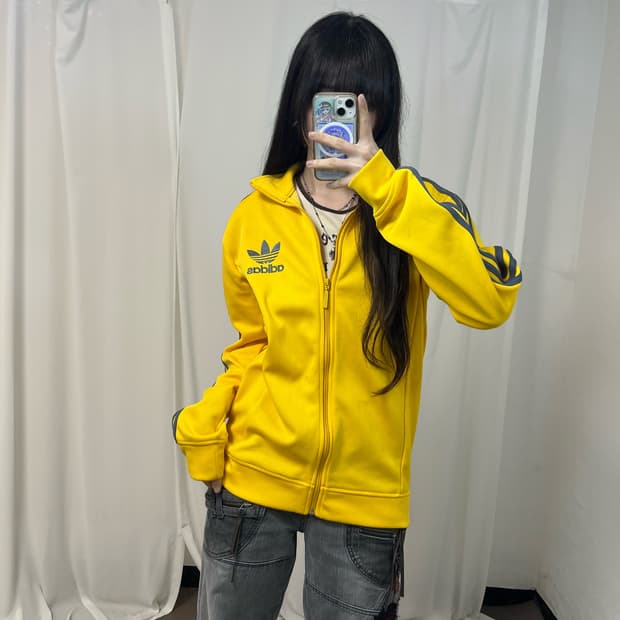 Adidas yellow Europa jersey