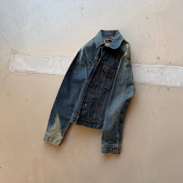 폴로 진스 페이드 웨스턴 데님 자켓