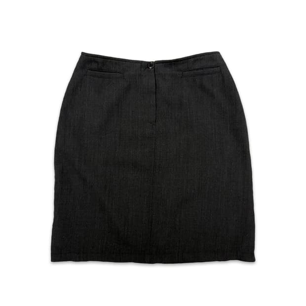 빈티지 Armani Jeans 블랙 미디 스커트