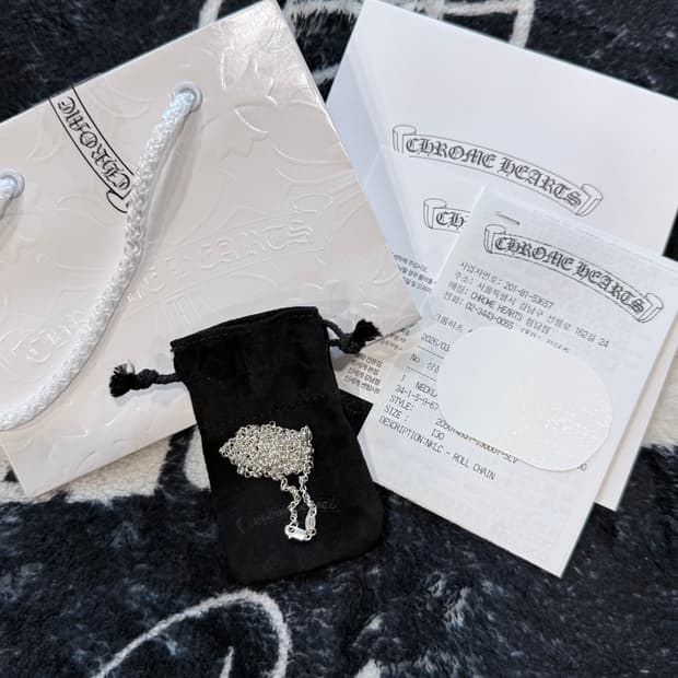 크롬하츠 롤체인 30인치 새상품