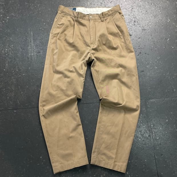 34 폴로 랄프로렌 투턱 치노팬츠