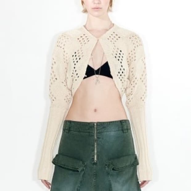 오픈와이와이 아가일 가디건