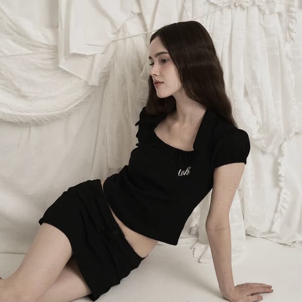 Toh Dolly top goth 티오에이치 돌리탑 고스