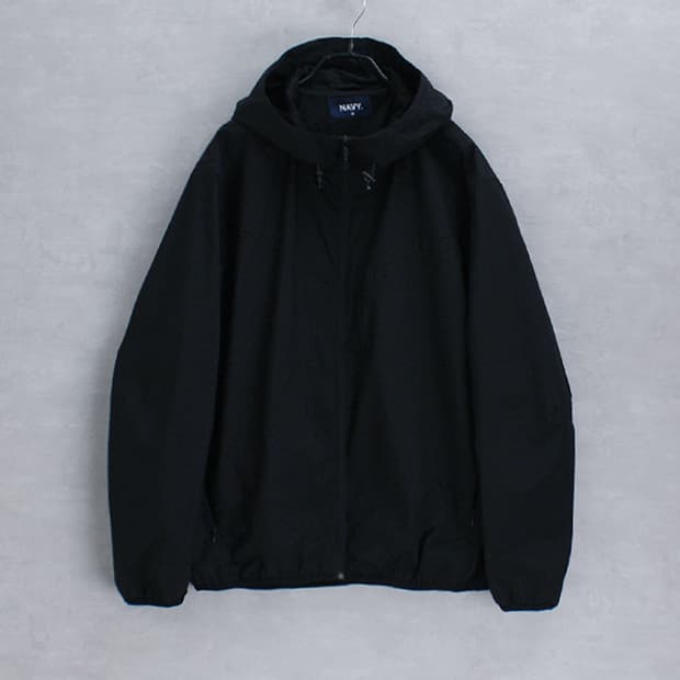 NAVY _ All Weather Back Mesh Parker