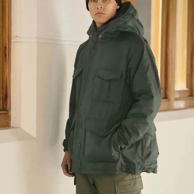 유니클로 x 엔지니어드 가먼츠 퍼프테크 유틸리티 자켓 L